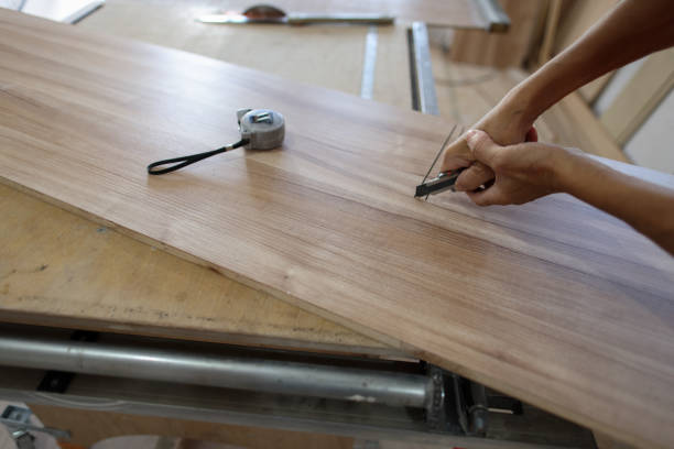 istock Professional woodworking and decoration skills 2174921656