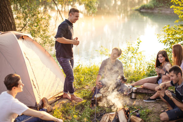 istock young ambitious men and women spending weekend together 2174926535