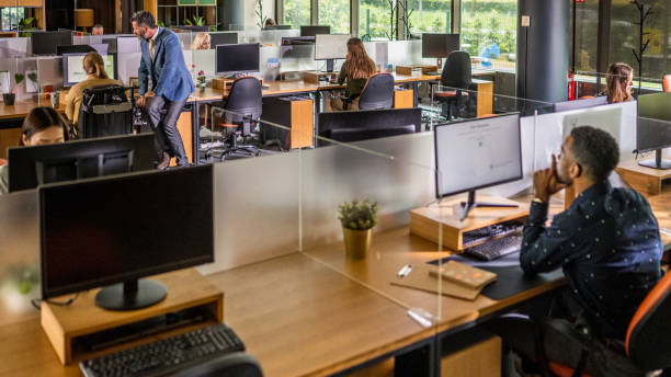 istock Diverse Businessman Engaged in Office Tasks 2174928891