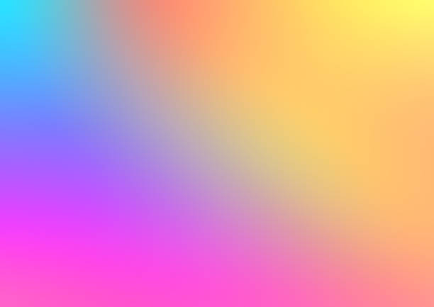 istock Abstract blur holographic rainbow foil iridescent background 2174929350
