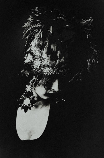 istock Woman in the dark. 2174937122