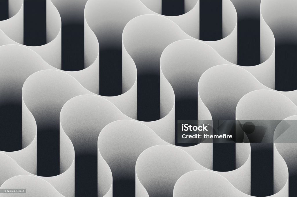 Wave Pattern Gradent Soft Gradient Wallpaper With Twisting Wave Pattern Stock Illustration ...