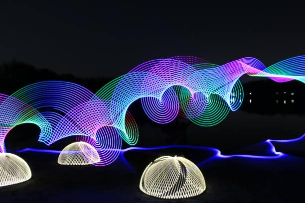 istock Painting at night, lightpainting 2174954874