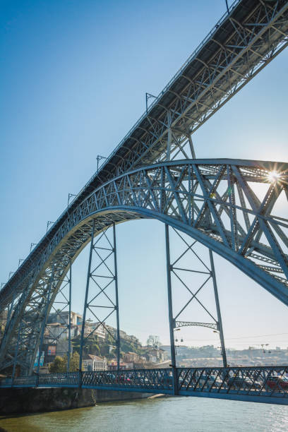 istock A dramatic view of the Bridge in Porto 2174973660