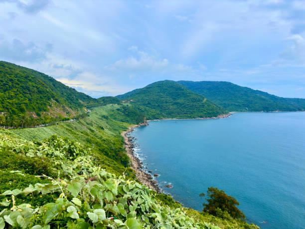 istock Beautiful peninsula with trees and sea 2174976211