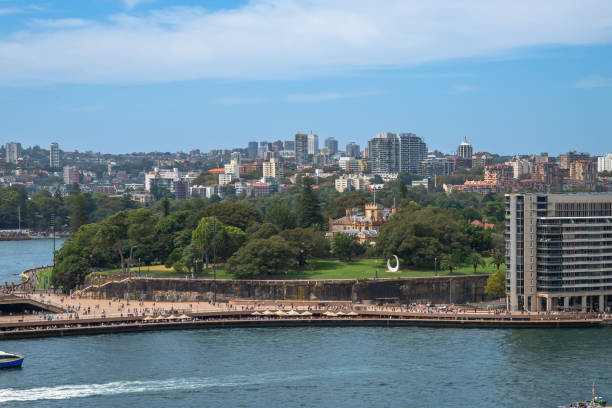 istock View from Sydney Harbour Bridge and Downtown Area 2174978570