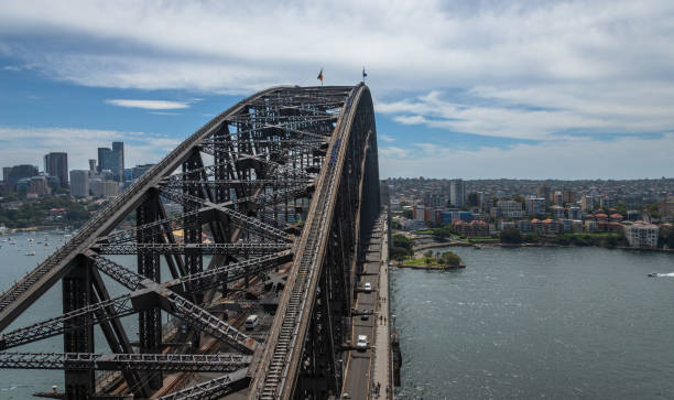 istock View from Sydney Harbour Bridge and Downtown Area 2174978592