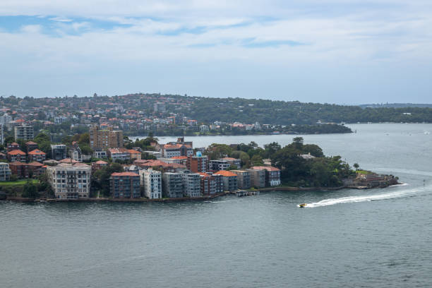 istock View from Sydney Harbour Bridge and Downtown Area 2174978643