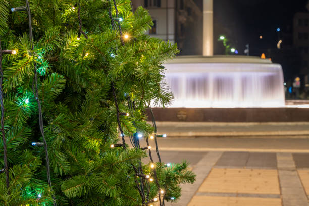 istock Terni Fountain at Christmas 2174993005