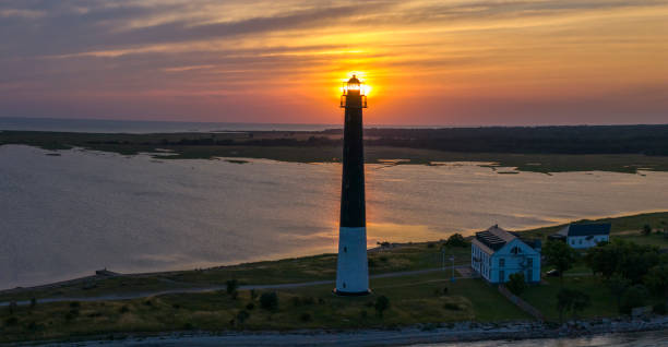 istock Lighthouse in sunset in Estonia 2174996716