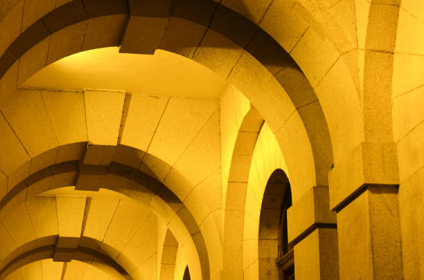 A close-up photo of a building feature.