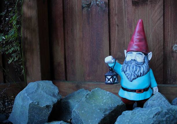 Garden Gnome reading book
