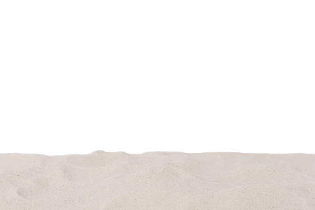istock Natural sand against isolated background 2175044054