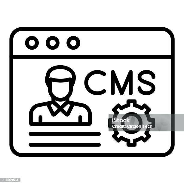 Cms Gui Cmsアイコンスタイル - GUIのベクターアート素材や画像を多数ご用意 - GUI, イラストレーション, グラフ - iStock