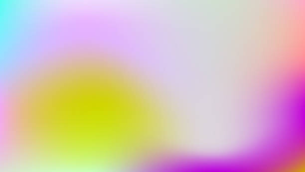 istock Hologram Texture. Blue Pop Gradient. Minimal Card. Neon Banner. Iridescent Background. Holographic Background. Vibrant Paper. Shiny Gasoline Invitation. Purple Hologram Texture 2175048916