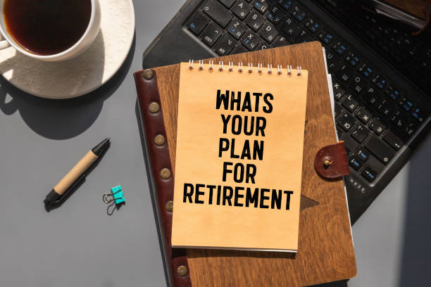 istock What's Your Plan for Retirement, Chalk board Background. 2175049973