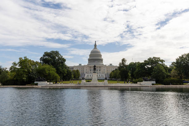 istock US Capitol building under cloudy skies 2175075817