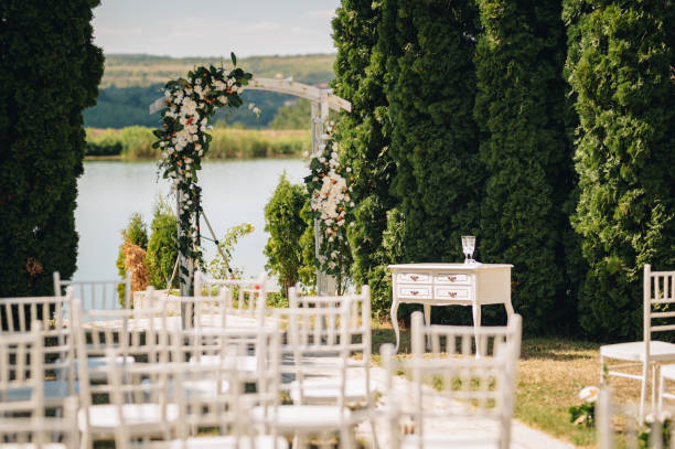 istock Beautiful fresh flower bouquet decoration for a wedding reception. 2175083060