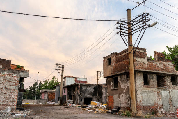 istock A ruined and abandoned village 2175088122