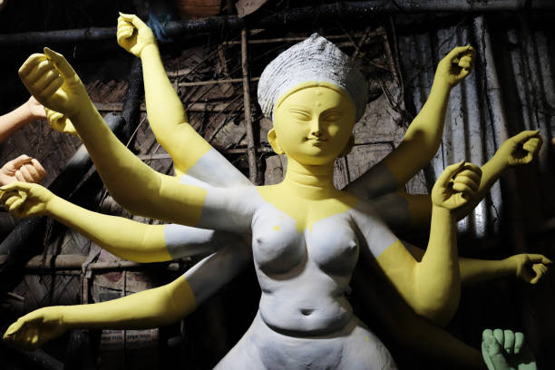 istock MAA DURGA'S CLAY IDOL - 131 2175110373