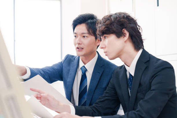 istock Male businessman discussing in his office 2175118411