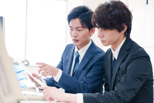 istock Male businessman discussing in his office 2175118422