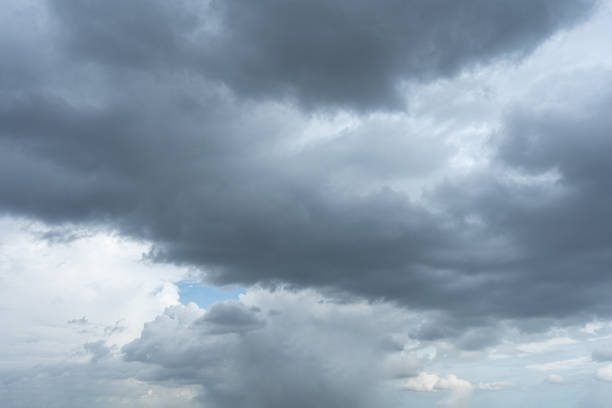 istock Dramatic stormy sky with dark clouds gathering, a breathtaking timelapse of nature's power 2175136683