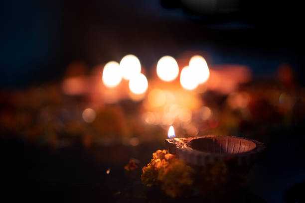 istock Diwali lamp decoration 2175150154