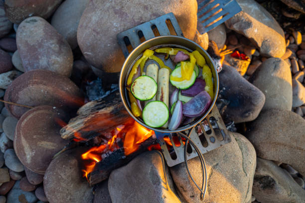istock Vegetarian meal on the beach 2175167399