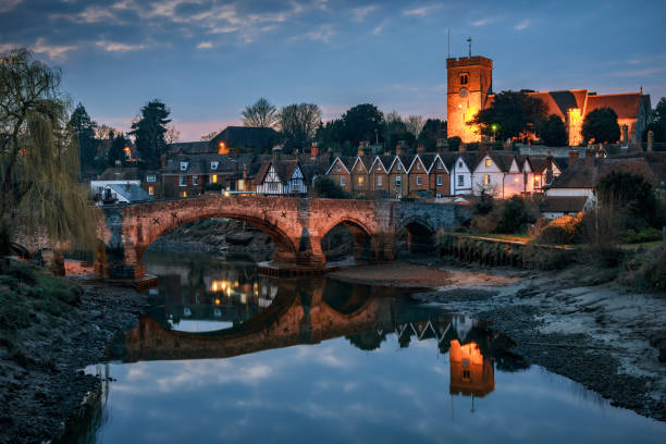 istock Twilights in English countryside 2175170850