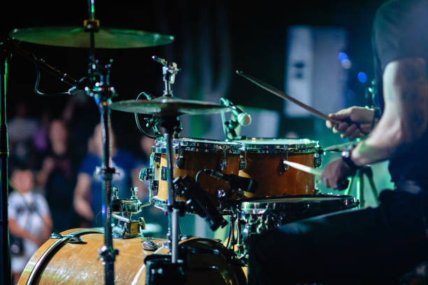 istock Close-up of a drummer performing during a concert 2175177507