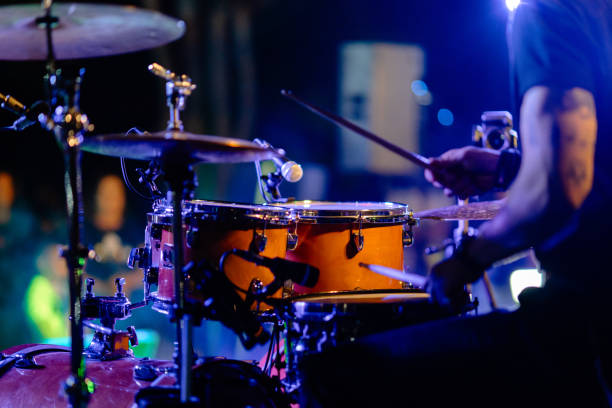 istock Close-up of a drummer performing during a concert 2175177508