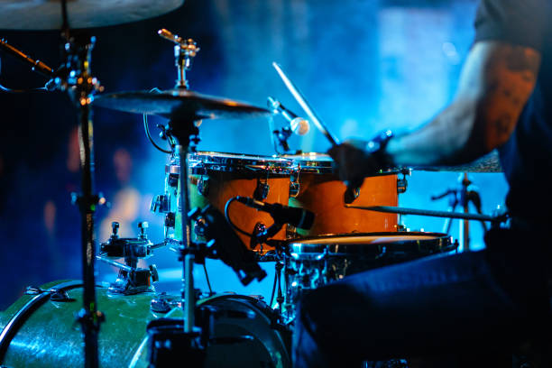 istock Close-up of a drummer performing during a concert 2175177524