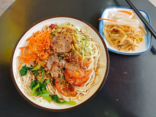 istock Lanzhou beef noodle  in restaurant 2175186275
