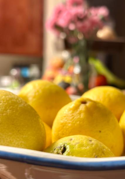 istock A close-up of bright yellow lemons 2175189865