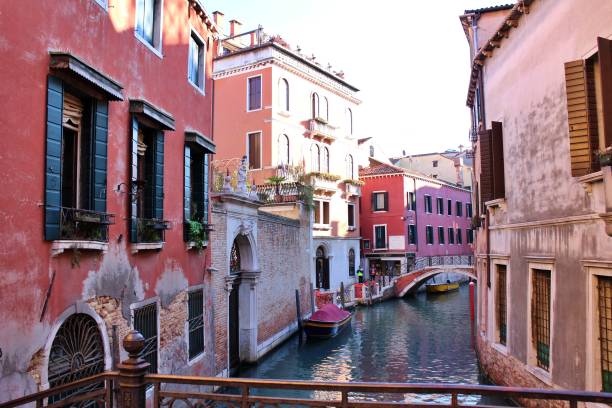 istock Old town and canal in Venice, Italy 2175192610
