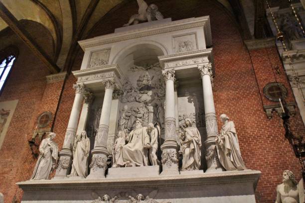 istock Monument of Titian (inside of Santa Maria Gloriosa dei Frari) in Venice, Italy 2175192636