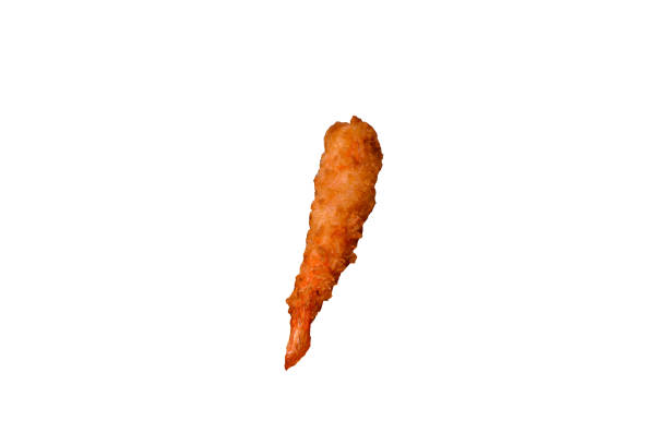 istock Hot crispy shrimp breaded with salt and spices with white sauce 2175206533