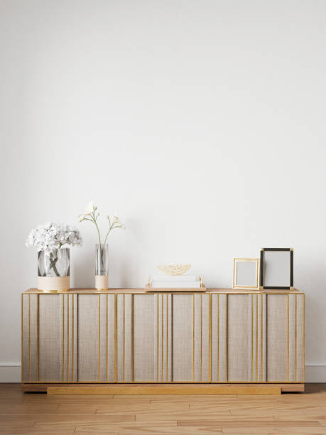 istock blank interior, mockup white wall, living room, empty sunlight reflection, in home design, homey interior design element cozy mockup, 3d render 2175207700
