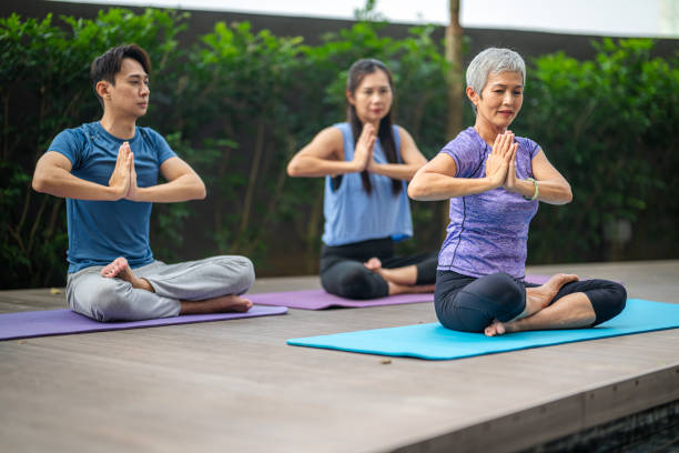 istock Harmony in Motion: Group Yoga in Nature 2175220194