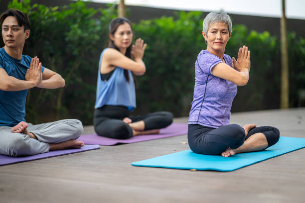 istock Balance and Breathe: Outdoor Yoga Session 2175220198