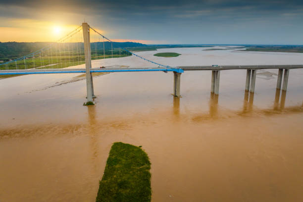 istock A bridge over the Yellow River,China 2175226487