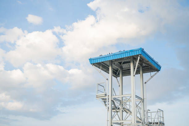 istock Steel Watchtower in the Sky 2175236081