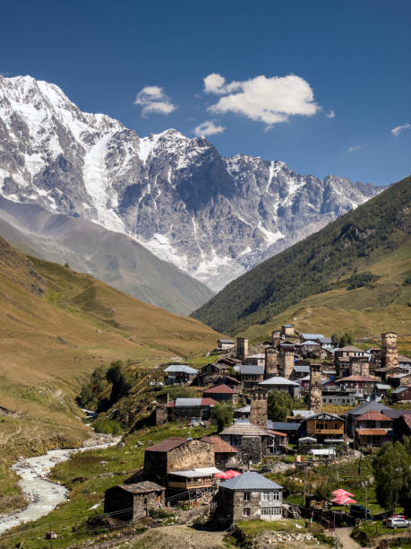 istock Svaneti Village and Majestic Mountains 2175251511