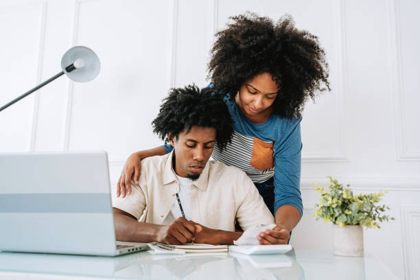 istock Couple paying bills personal finances 2175259939