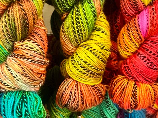 istock Skeins of colourful yarn 2175268294