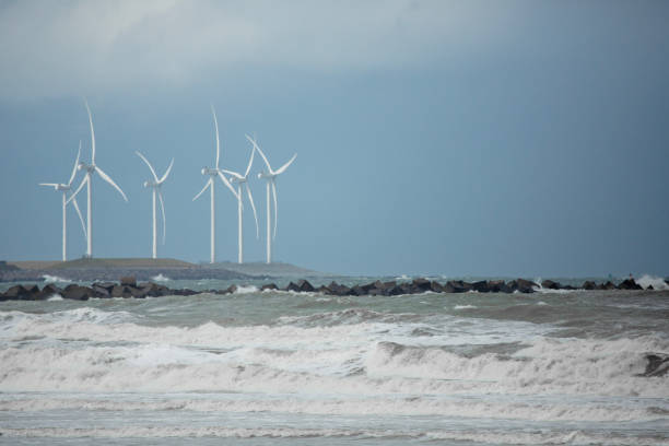 istock A sea front power windmill turbine site 2175271477