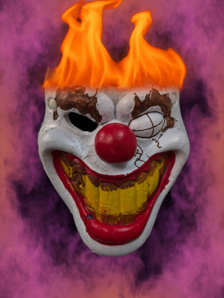 istock halloween, mask, background, fear, smoke, scary, comic, eyes, head, face, 2175272331