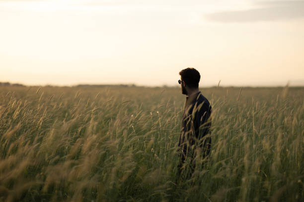 istock Relaxed man spending time outdoors. 2175301793