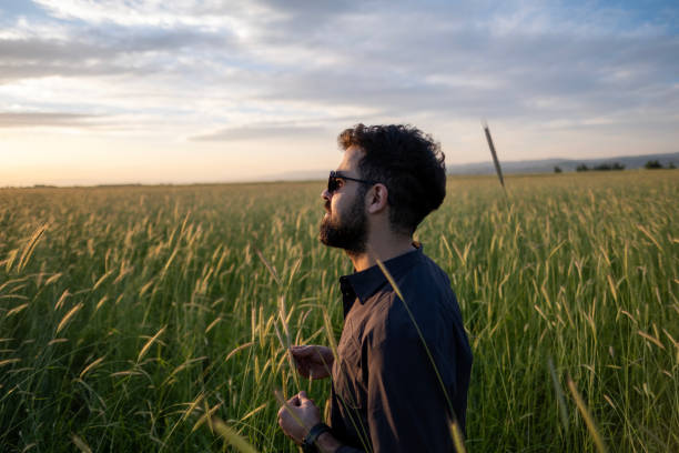 istock Relaxed man spending time outdoors. 2175301950